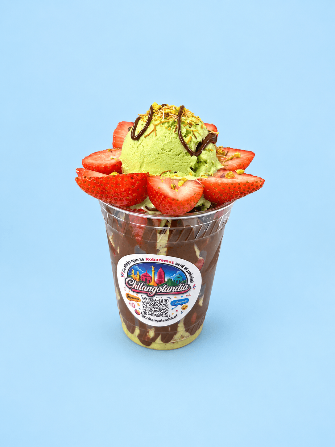 La Dubai con Helado